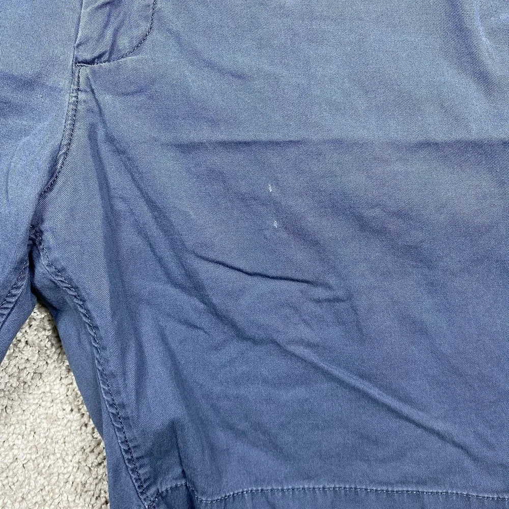 Faherty All Day Shorts Mens 36 Blue Organic Cotton‎ Tencel Stretch MBS2203-VNY